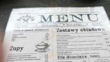 Stodola menu