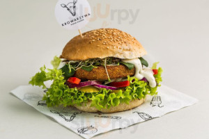 Krowarzywa Vegan Burger food