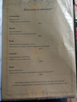 Bohema, Szczawnica menu