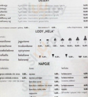 Babcia Hela menu