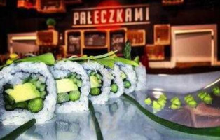 Paleczkami Sushi food