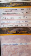 Restauracja Bar Smakosz menu