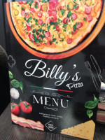 Billy's Pizza food