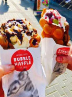 Bubble Waffle food