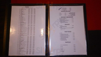 Omega Pizza menu