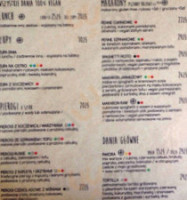 Vege Miasto menu