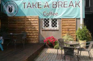 Take A Break Coffee inside