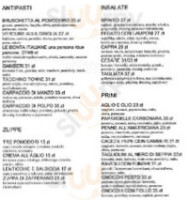 Trattoria Murano menu