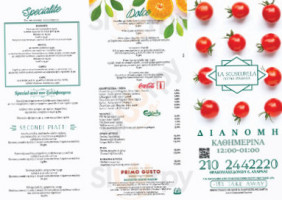 La Sousourela menu