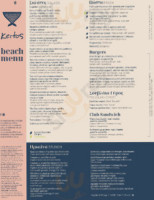 Κέρτος Εστιατόριο Θαλασσινών menu