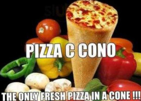 Pizza C Cono Frutty C Cono food