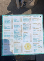 Sambala Beach Bar Restaurant menu