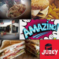 Juicy Burger House food