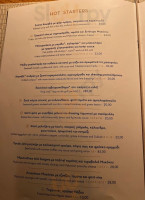 Solymar menu