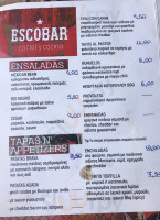 Escobar Cοctel Y Cocina food