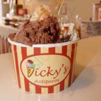 Vicky's Ice Cream food