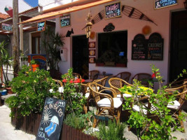 Line Creperie Beach Cafe outside