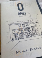 Opus Wine inside