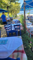 Ble Akrogiali Beach Bar Restaurant inside