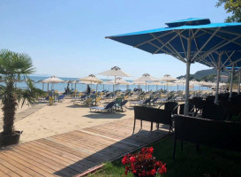 Ble Akrogiali Beach Bar Restaurant food