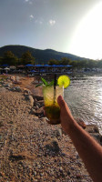 Ble Akrogiali Beach Bar Restaurant outside