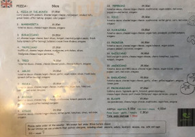 Green Bus menu