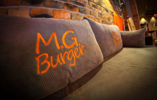 M.g.burger inside