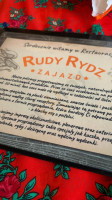 Rudy Rydz menu