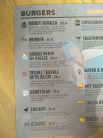 Bobby Burger menu