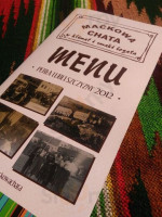 Mackowa Chata menu