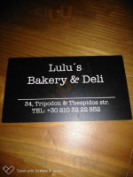 Lulu's Bakery And Deli inside