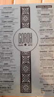 Goroh menu