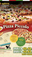 Pizza Piccolo menu