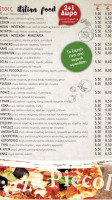 Pizza Piccolo menu