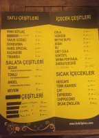 Habil Pizza menu