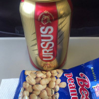 Tarom Flight Ro233 Otp-bud food