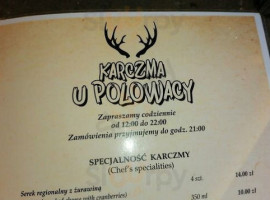 Karczma U Polowacy food