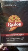 Pizzeria Rados food