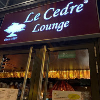 Le Cedre Lounge food