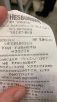 Hesburger food