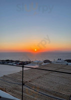 Tramonto All Day Lounge Oia Santorini outside