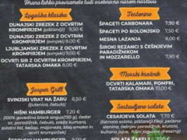 Dnevni Zakelj Zakelj Zinka S.p. menu