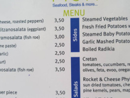 Fat Fish menu