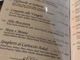 Italia Spaghetteria menu