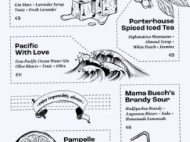 The Porterhouse Co. menu