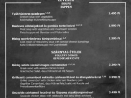 Lagom Bistro Café menu