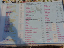 Balıkçı Meyhanesi Kaleiçi menu