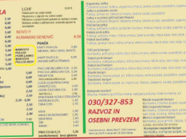 Vratarnica Kamnik menu