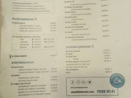 Olmadık Kahveler Çankaya Atölyesi menu