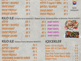 Alaplı Semercioğlu Köfte Salonu menu